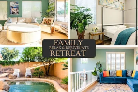 Winter Escape – 10 mins to Golf, Mall, & Dining!