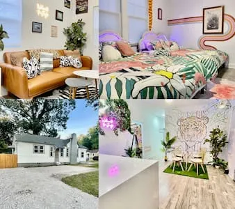 Memphis Wild Thang-4 bedroom Chic getaway w/Fence