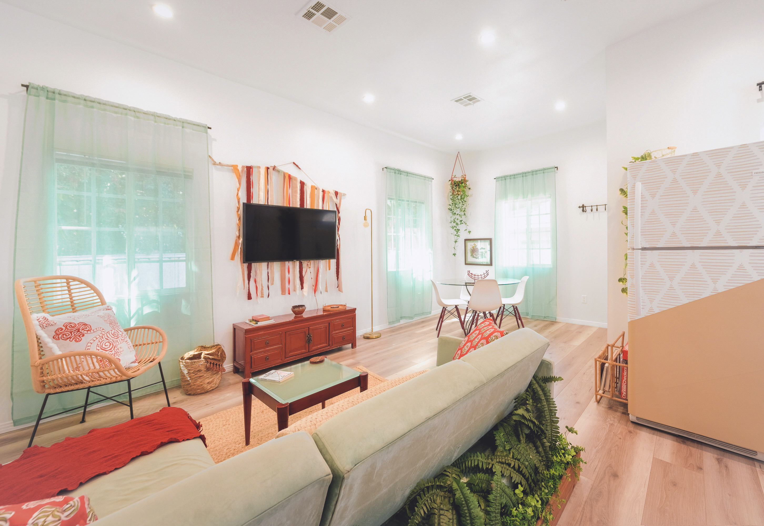 Gated Bungalow w/ parking, yard and patio