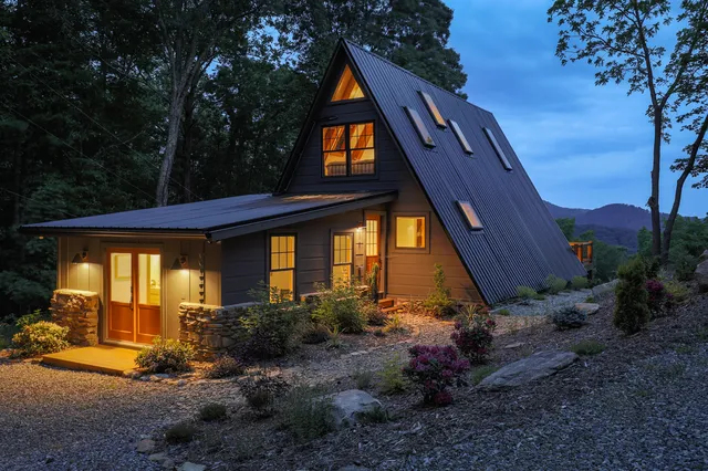 Fully Furnished Modern A-Frame Cabin