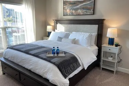 The Cozy Queen's Flat | No Steps | Washer/Dryer!