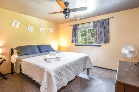 Bedroom A w/ smart TV