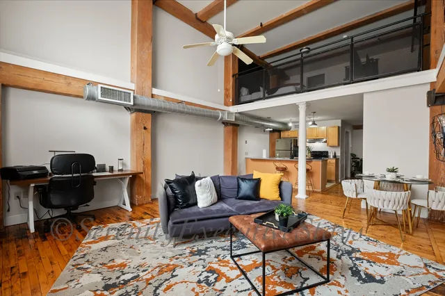 Modern 2-Level Loft | Open Bedroom Overlook